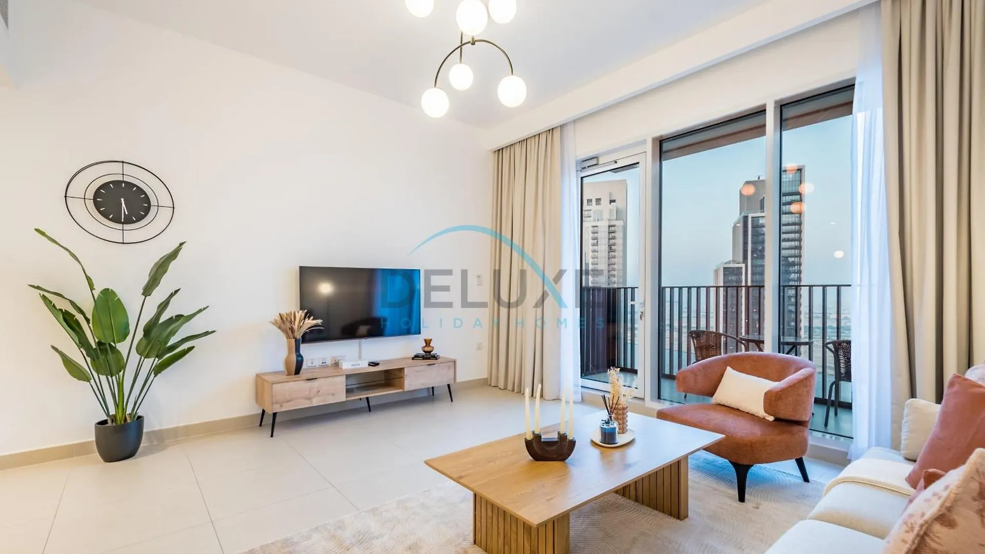 Classy 1Br Apartment At Creek Horizon Tower 1, Dubai Creek Harbour By Deluxe Holiday Homes United Arab Emirates