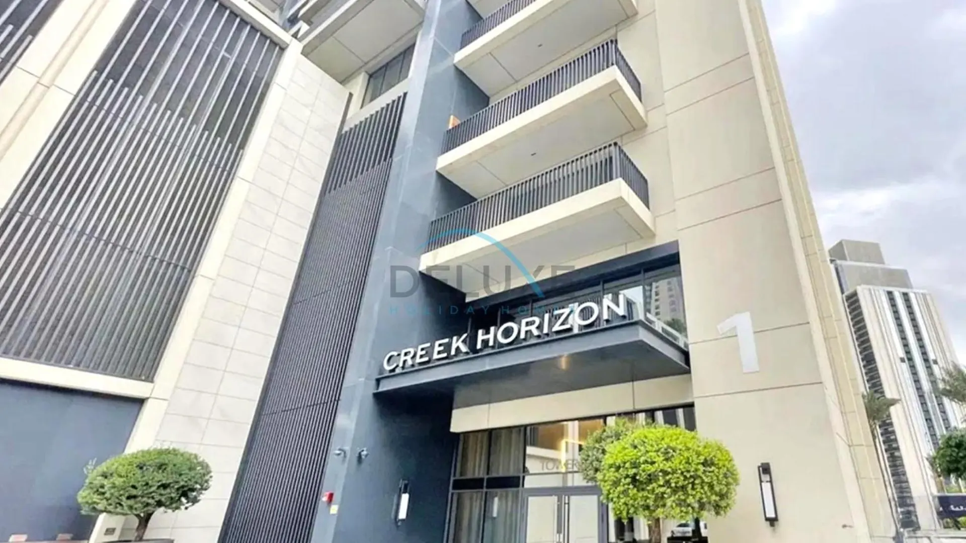 Classy 1Br Apartment At Creek Horizon Tower 1, Dubai Creek Harbour By Deluxe Holiday Homes 0*,